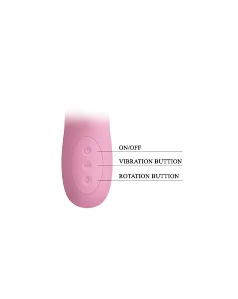 Truman Dual Action Rabbit Vibe - Pink - 9.3 Inch