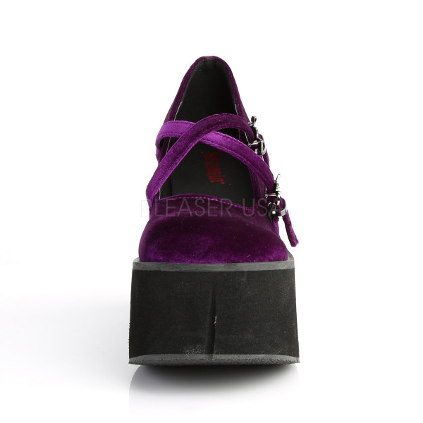 ^4 1/2 inches Platform Criss-Cross Strap Maryjane — image 6 of 12