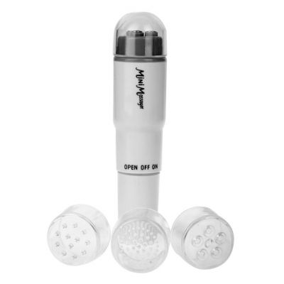 Mini Mite Massager White