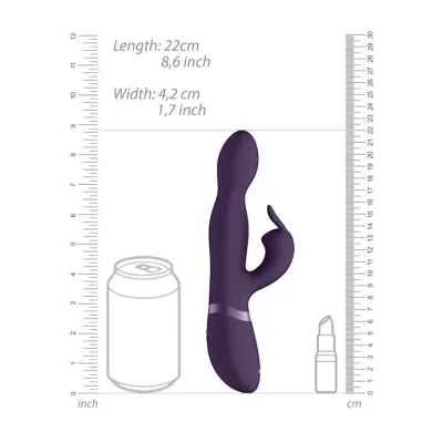Niva 360degrees Rabbit Purple 8 Inch