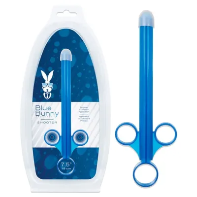 Blue Bunny Lube Shooter