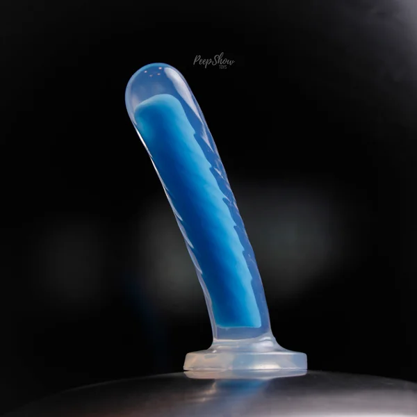 Blush Neo Elite GLOW in the Dark Tao Dual Density Dildo — image 8 of 10