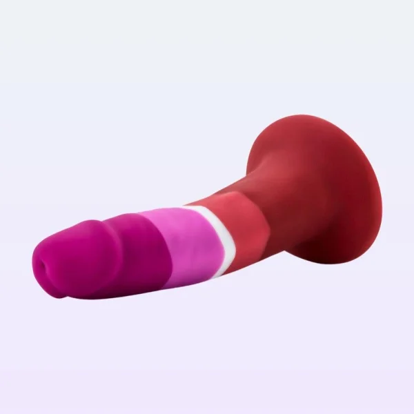 Avant Pride P3 Beauty Petite Harness Ready Suction Cup Silicone Dildo