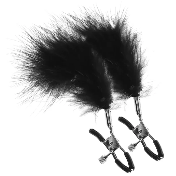 Feather nipple clamps