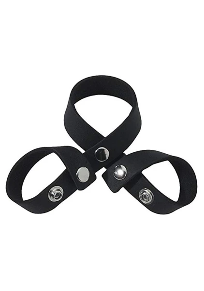Leather Figure-8 Cock and Ball Divider — image 7 of 9