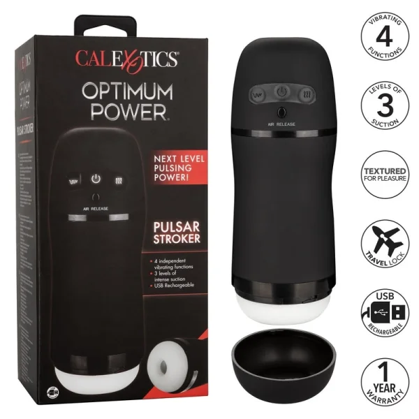 Calexotics Optimum Power Pulsar Stroker