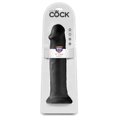 King Cock 14 Cock Black