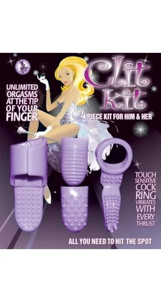 Clit Kit 4 Piece Kit For Him And Her Lavender