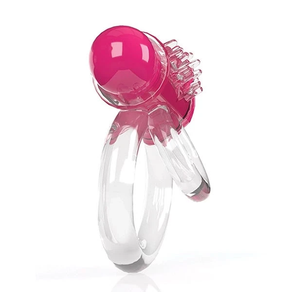 Screaming O - 4B Double O Vibrating Bullet Dual Cock Ring