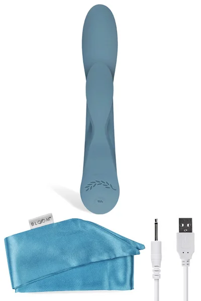 Bloom The Violet 7.9" Rabbit Vibrator — image 8 of 10