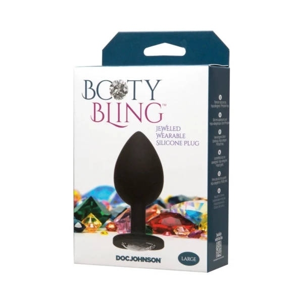 Booty Bling Jeweled Wearable Butt Plug Large — image 17 of 22