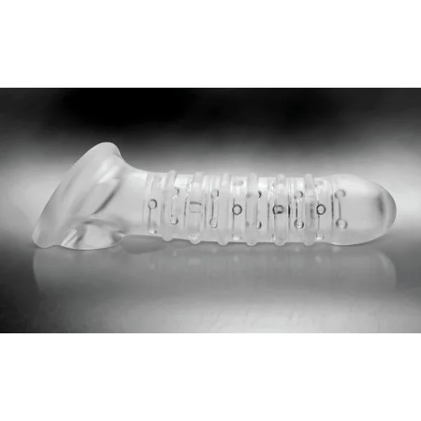Tom Of Finland Textured Girth Enhancer Clear