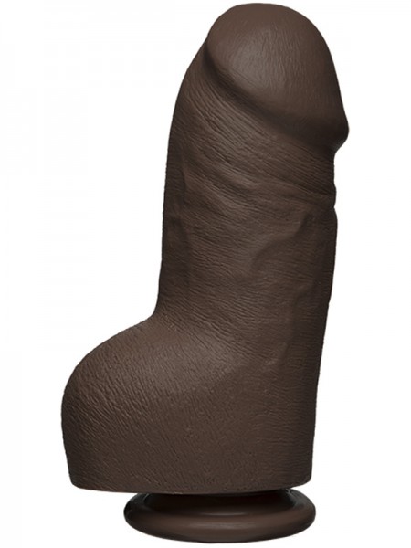 8" Fat Firm Cock + Balls