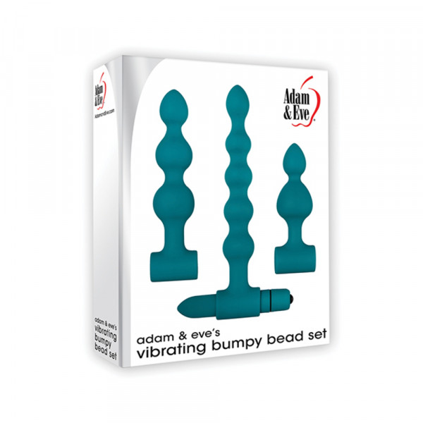 A&e Vibrating Bumpy Bead Set Teal