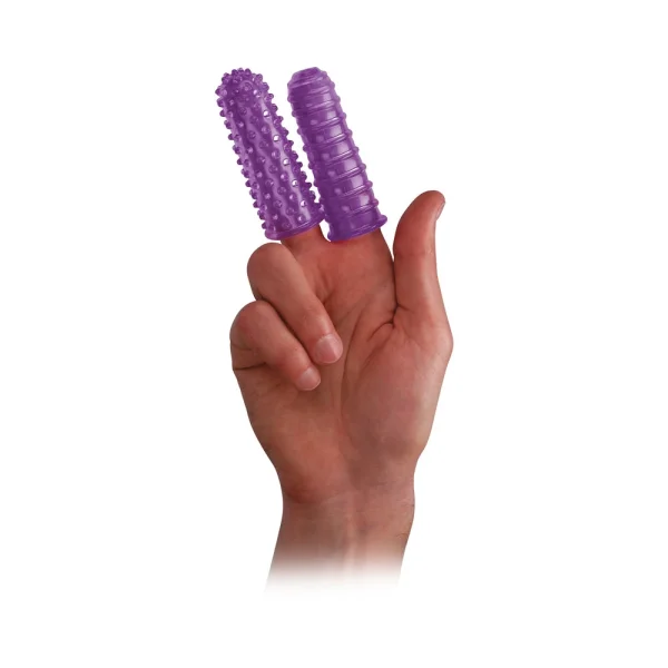 Jelly Finger Stimulators Purple Set