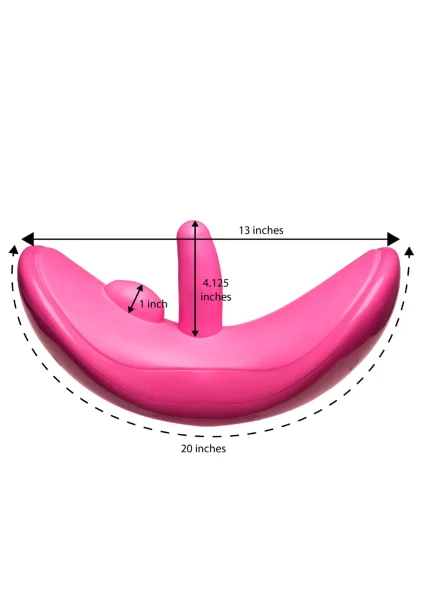Doc Johnson iRide Clit Stimulating Vibrator Pink