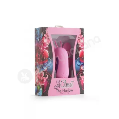 The Harlow Flutterfly Pink Vibrator