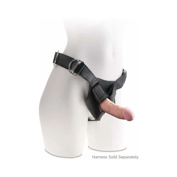 King Cock Triple Density 6 inches Dildo Beige