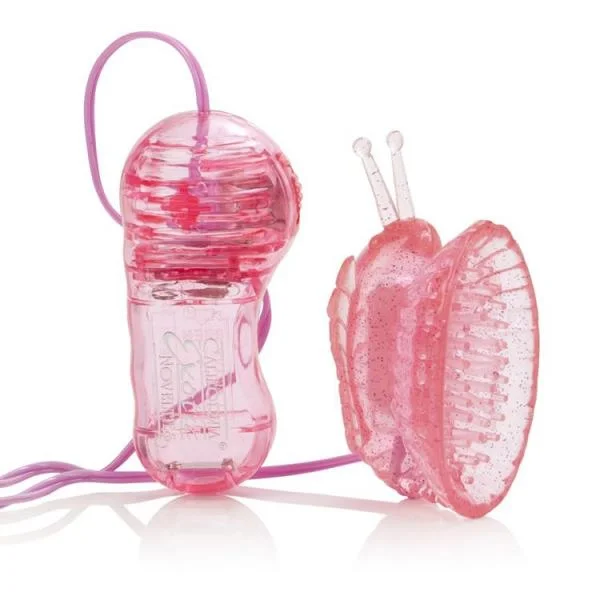 Butterfly Clitoral Pump Pink