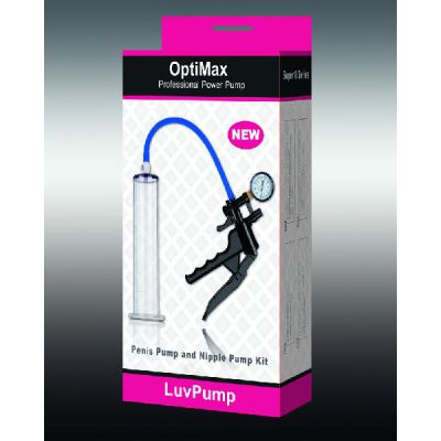 Penis Pump OptiMax w Gauge