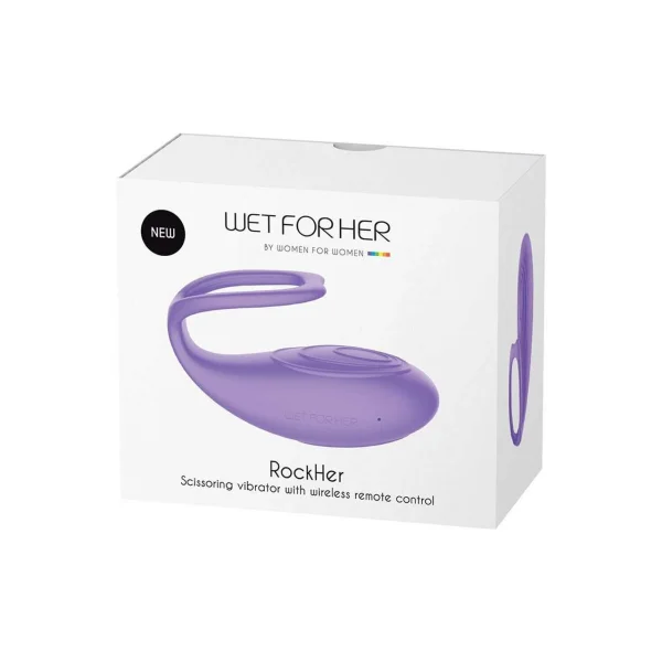 Wet for Her RockHer Scissoring Vibrator