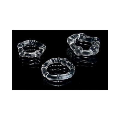Performance Silicone Erection Rings Clear