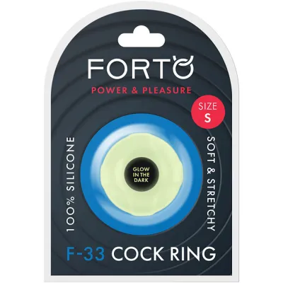 17mm F 33 Glowing Silicone Cock Ring