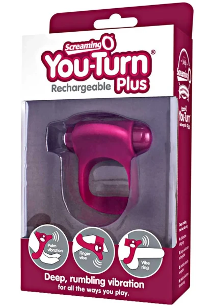 Screaming O You-Turn Plus Vibrating Cock Ring