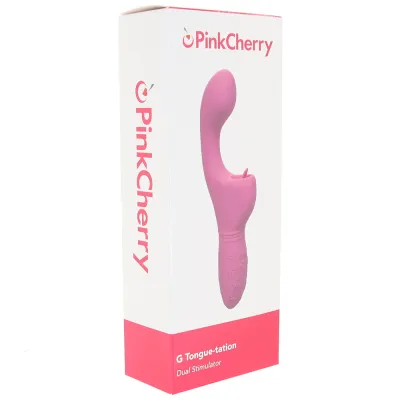 PinkCherry G Tongue Tation Dual Stimulator