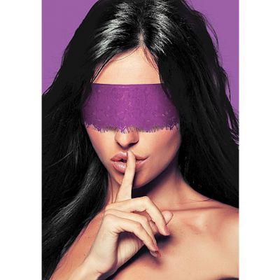 Mystere Lace Mask Purple