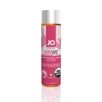 Organic Strawberry Flavoured Lube 120ml