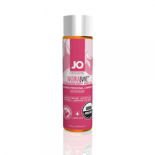 Organic Strawberry Flavoured Lube 120ml