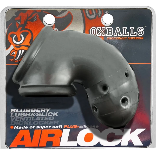 Oxballs Airlock Vented Chastity Cage - Steel