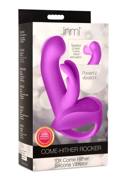 Come-Hither Rocker Silicone Vibrator