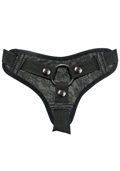 Midnight Lace Strap-On Harness by Sportsheets