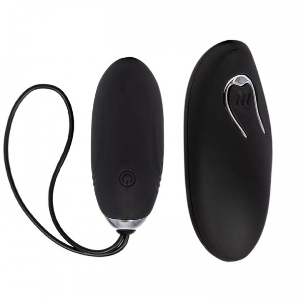Bondara Love Nest Black 12 Function Remote Rechargeable Love Egg