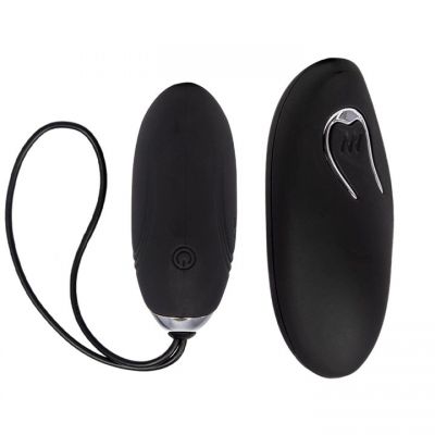 Bondara Love Nest Black 12 Function Remote Rechargeable Love Egg