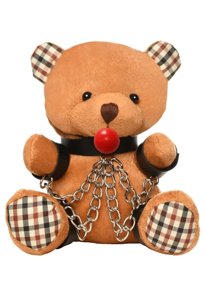 Gagged Teddy Bear Plush