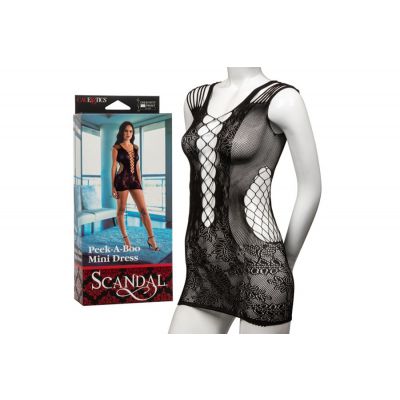 Scandal Peek A Boo Mini Dress