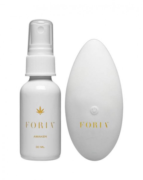 Foria Intimacy Set - Awaken Cbd Arousal Oil   Silicone Micro-vibrator