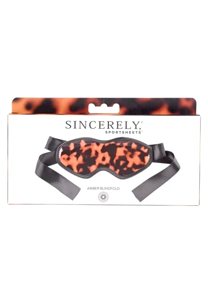 Sincerely Amber Blindfold