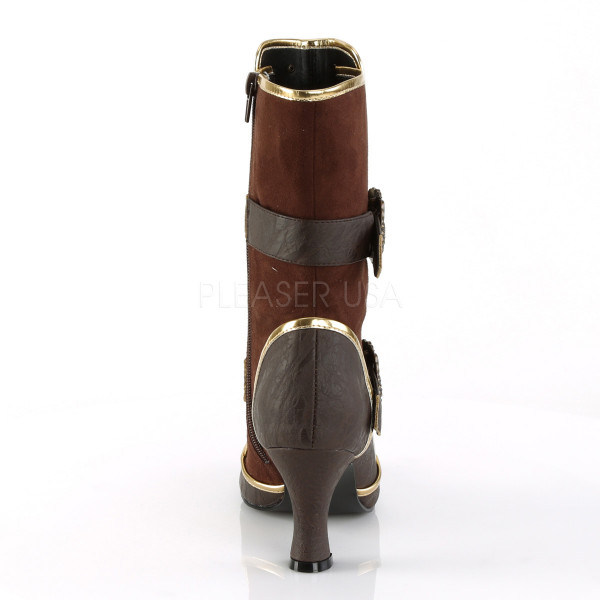 3 inches Heel Round Toe Ankle Boot, Side Zip — image 8 of 8