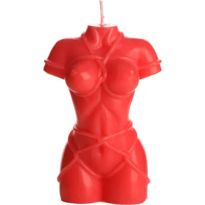 Master Series Bound Goddess Drip Candle Red