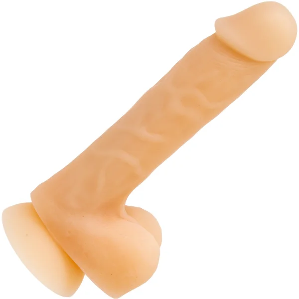 BMS Factory Addiction David Posable Dual-Density Silicone Dildo with Suction Cup