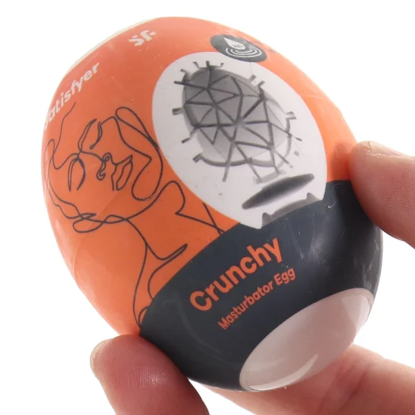 Satisfyer Crunchy Masturbator Egg Triple Set