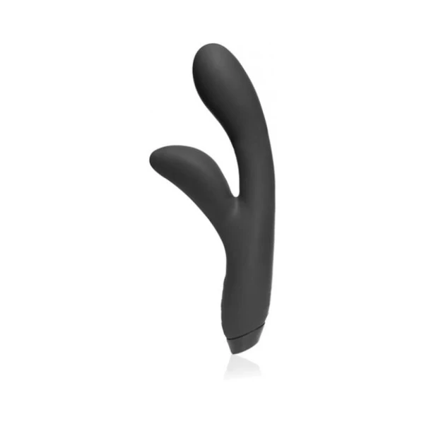 Je Joue Hera Flex Waterproof Rechargeable Silicone Dual Stimulation Rabbit Vibrator -  Black