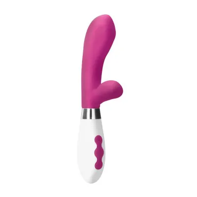 Achilles Rechargeable Vibrator Pink 8 Inch