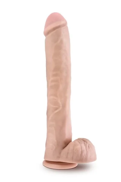 Blush Au Naturel Daddy 14" Dildo Vanilla