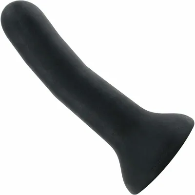 Wet For Her Five Medium Silicone Dildo Black