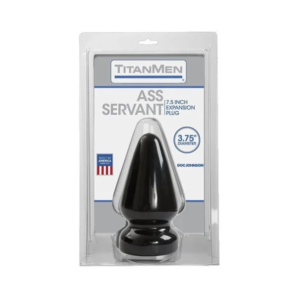 TitanMen Ass Servant Plug - Black — image 6 of 8